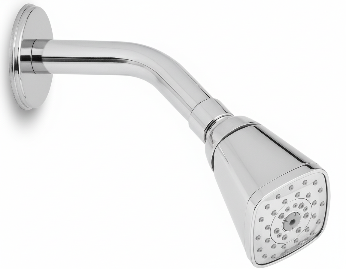 E350-102C — Regadera Redonda Cromo