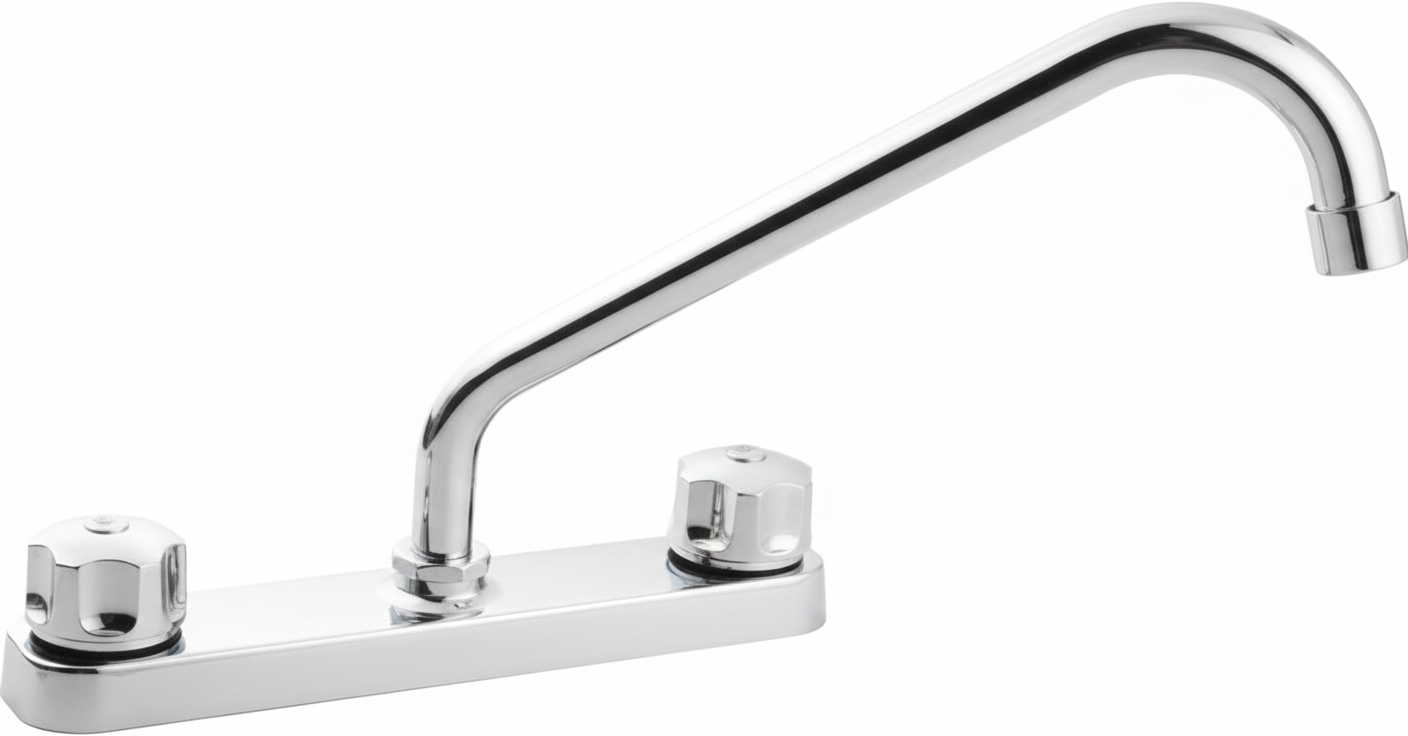 E502-420C — Mezc. Para Lavatrastos Cromo